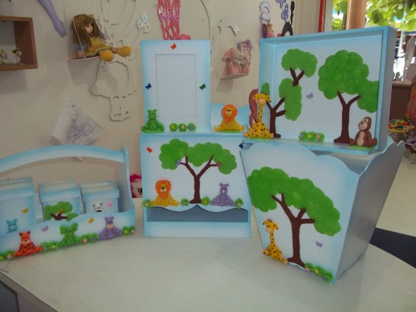 Enfeitar o quarto do beb u00ea com MDF Enfeite De Quarto ~ Enfeitar o quarto do beb u00ea com MDF