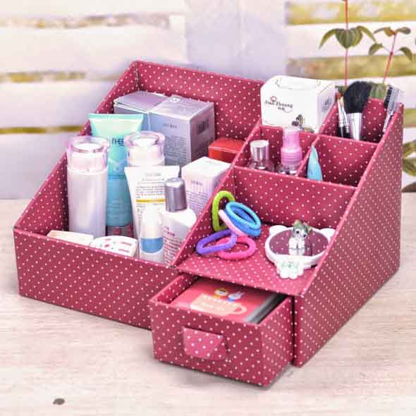 Como fazer organizador com caixas de papel u00e3o Artesanato Zona Sul ~ Como fazer organizador com caixas de papel u00e3o