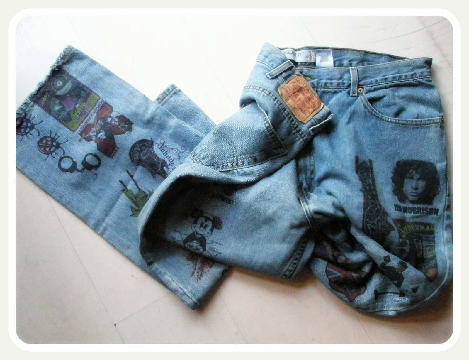 calça jeans personalizada
