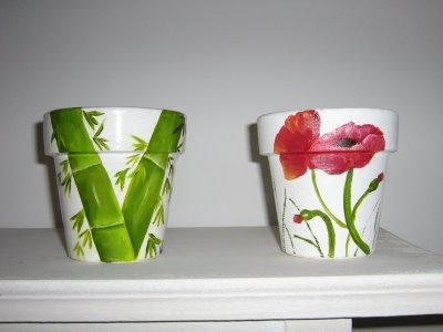 Como pintar vasos de cerâmica 03