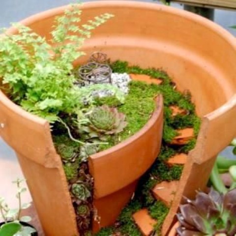 Como fazer um mini jardim decorativo 008