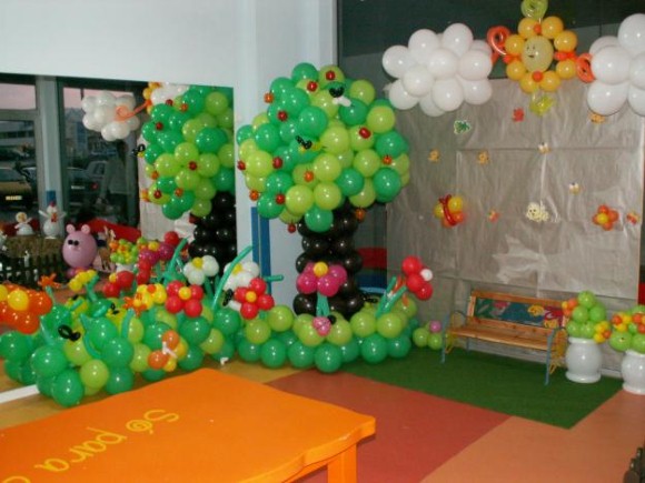 Decorar festa infantil com balões 008