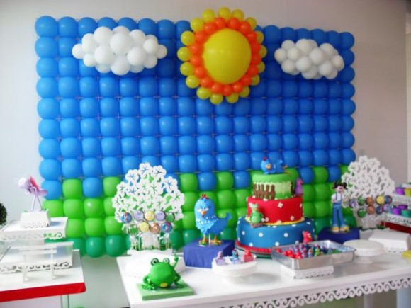 Decorar festa infantil com balões 013
