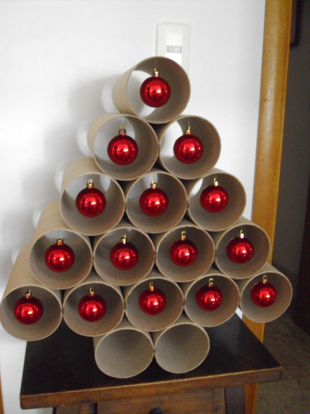 Como fazer árvore de natal artesanal Como fazer árvore de natal artesanal