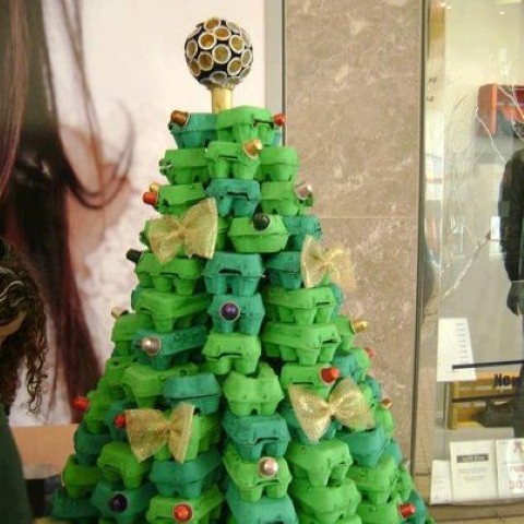 Como fazer árvore de natal artesanal Como fazer árvore de natal artesanal
