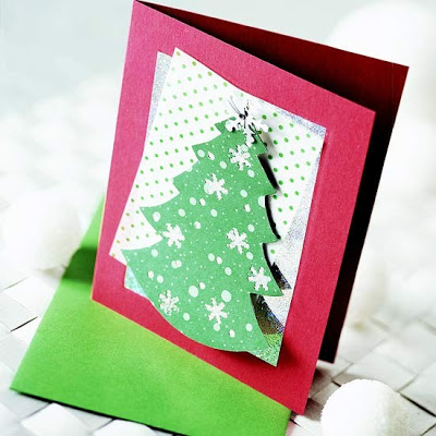 Como fazer cartão de natal artesanal