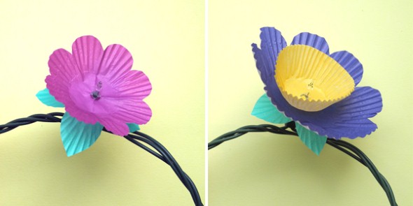 Como fazer flor de papel para decoração 02