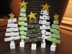 Como fazer árvore de natal artesanal 001