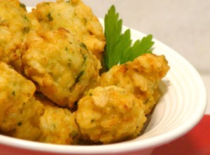 Receita de bolinho com sobras de arroz 001