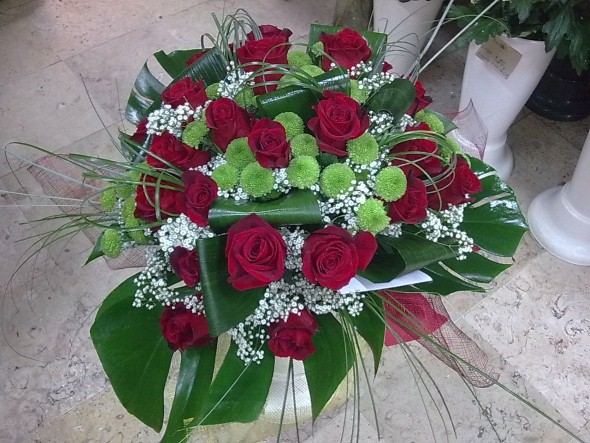 Arranjos florais para o dia dos namorados 012