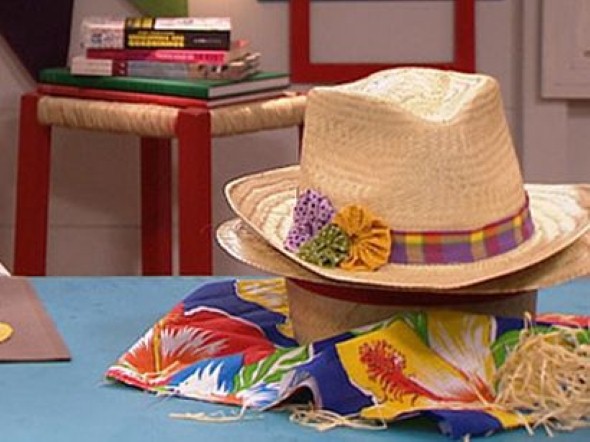 Como decorar chapéu de palha para Festa Junina 004