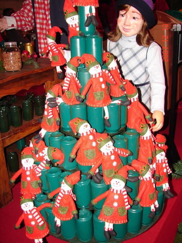 Árvore de Natal de material reciclado – Modelos e como fazer Árvore de Natal de material reciclado – Modelos e como fazer
