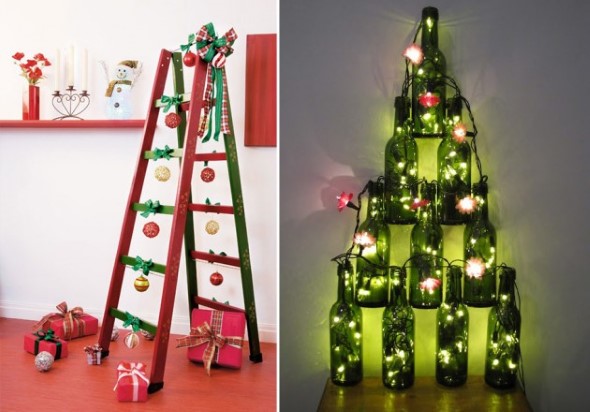 Árvore de Natal de material reciclado – Modelos e como fazer