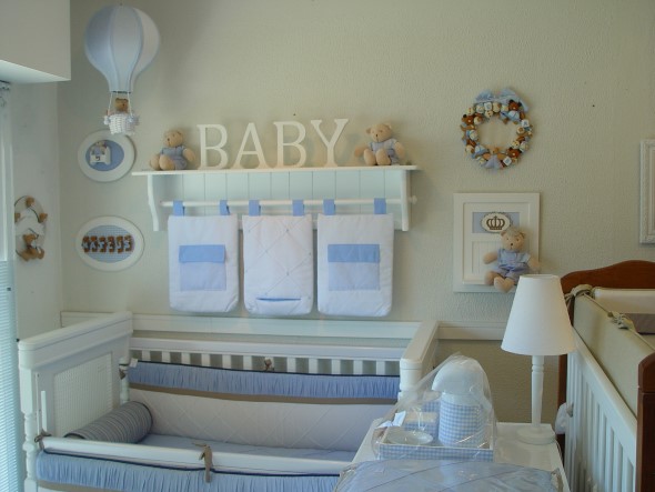Enfeitar o quarto do bebê com MDF 015