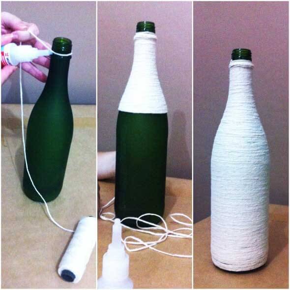 18 Formas criativas de artesanato com garrafas de vidro 013