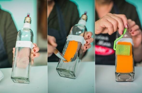 18 Formas criativas de artesanato com garrafas de vidro 017