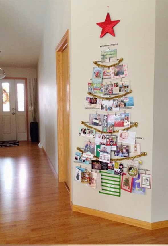 Ideias criativas para montar sua árvore de Natal 003