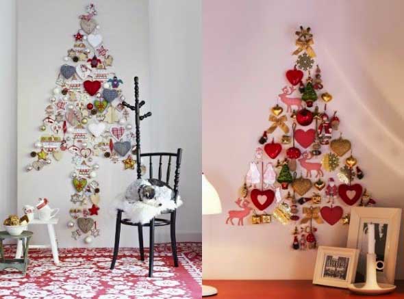 Ideias criativas para montar sua árvore de Natal 006