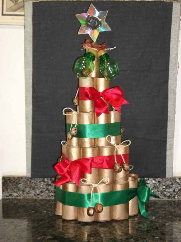 Ideias criativas para montar sua árvore de Natal 010