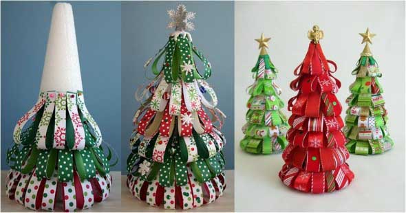 Ideias criativas para montar sua árvore de Natal 013