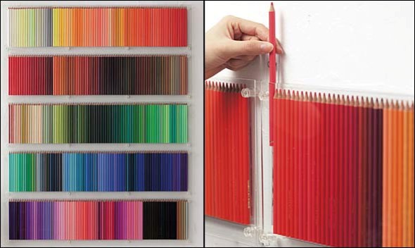 Ideias de artesanato com lápis de cor 016