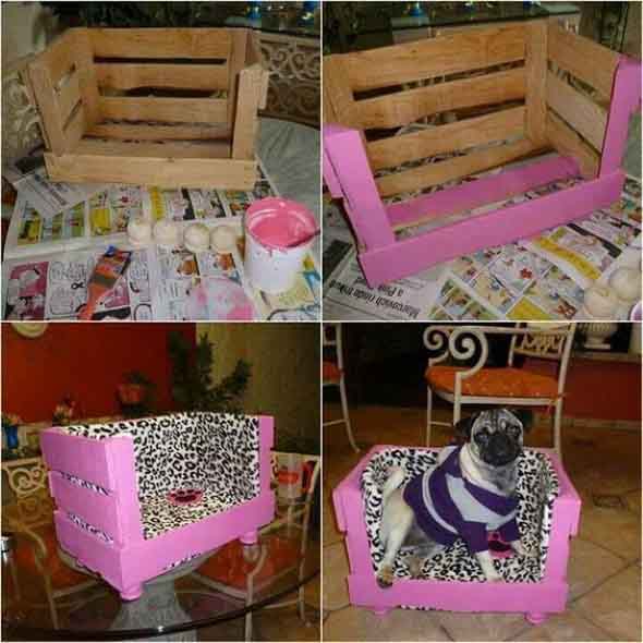 Aprenda a fazer uma cama artesanal para seu cachorrinho 011