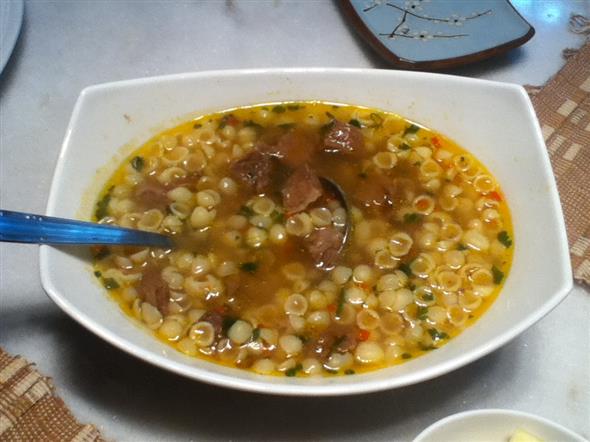 Receita de sopa de legumes com macarrão 002